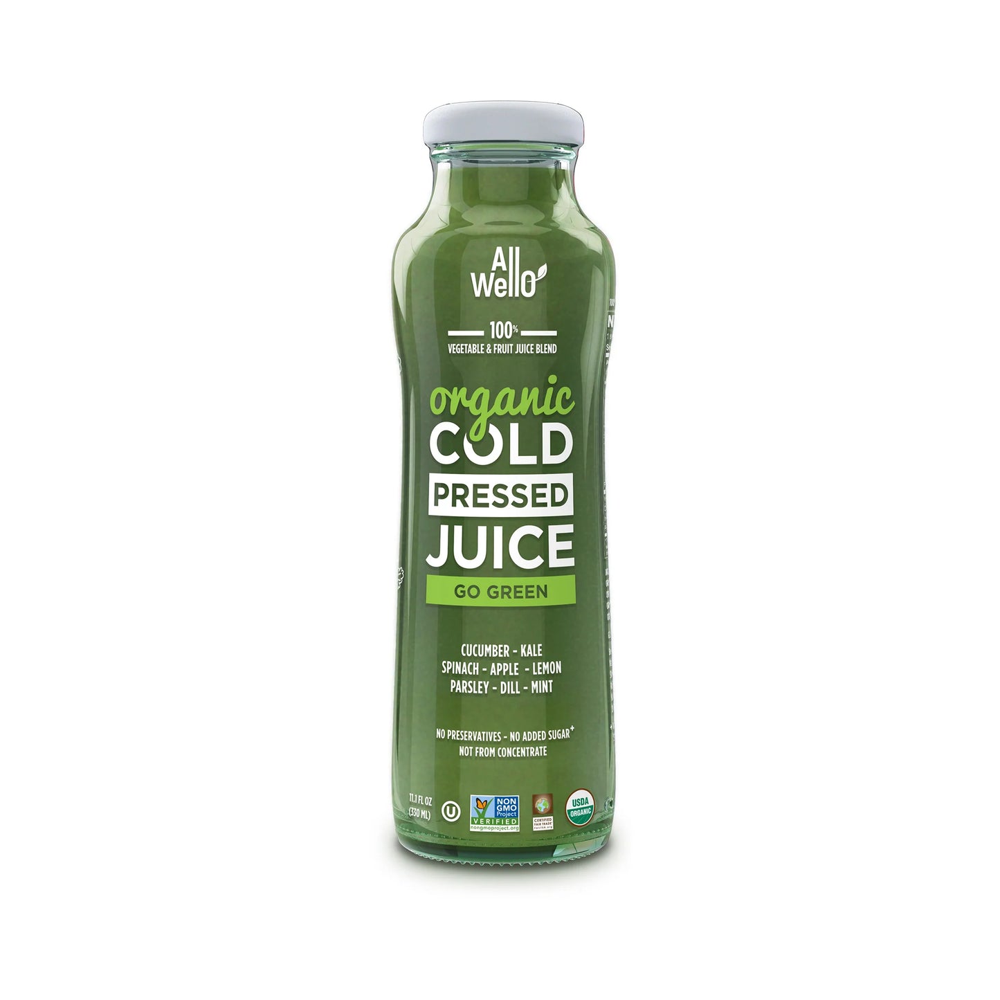 AllWell Cold Pressed Green Juice