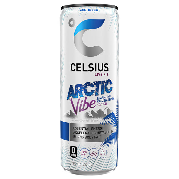 Celsius Artic Vibe Sparkling Frozen Berry Esition