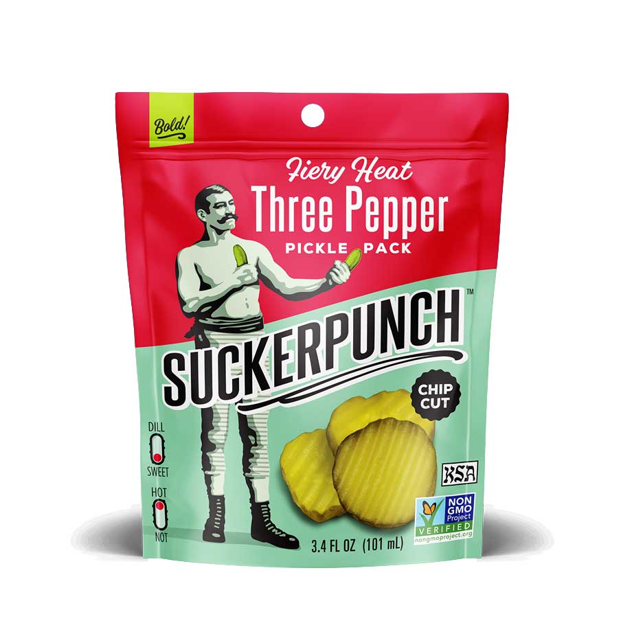 FieryHot Three Pepper PicklePack