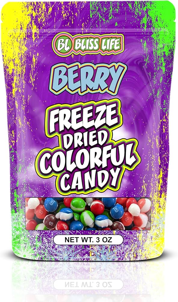 Freeze Dried Colorful Candy Berry
