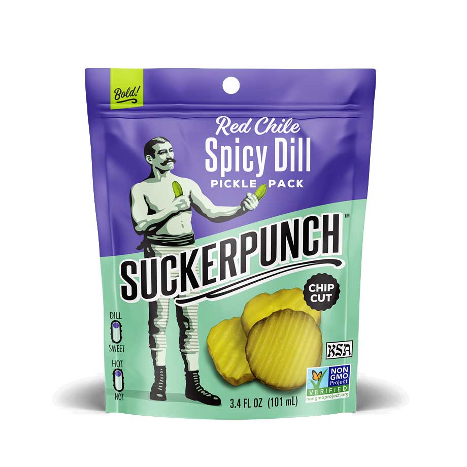 Red Chile Spicy Dill Pickle Pack