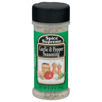 Spice Supreme Garlic & Pepper Seasoning