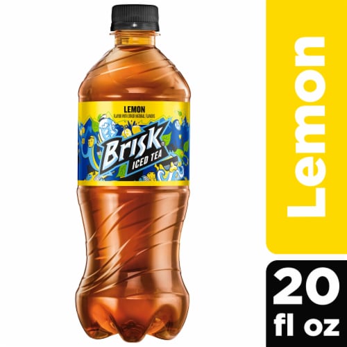 Brisk Lemon Iced Tea - 20 oz Bottle