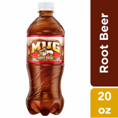 Mug Root Beer Soda - 20 oz Bottle