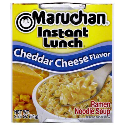 Maruchan Instant Lunch Cheddar Cheese Flavor Soup 2.25 Oz