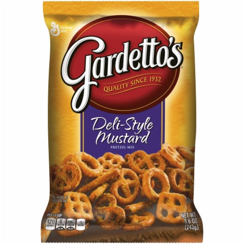 Gardettos Deli Style Mustard Pretzel Mix
