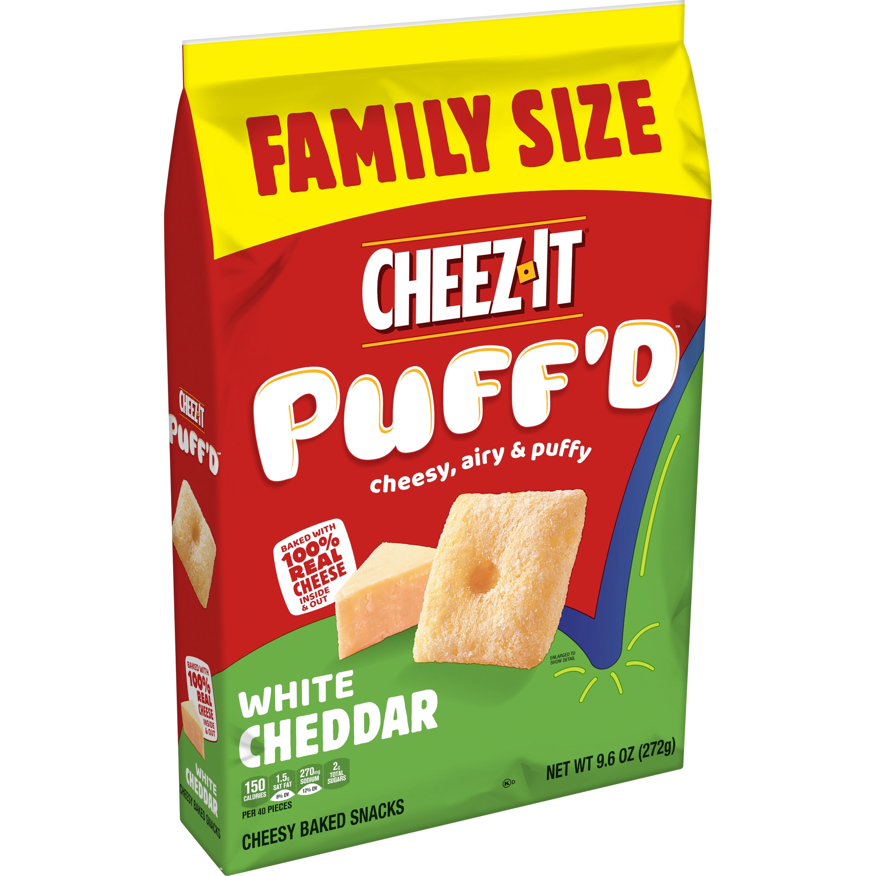 Cheese It Puff'd Ehite Cheddar
