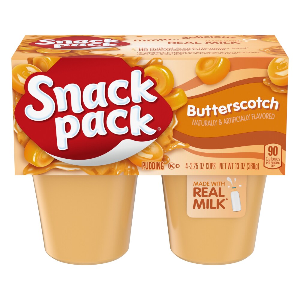 Snack Pack Pudding Butterscotch