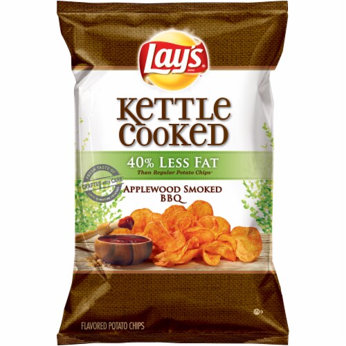 Lays Kettle Cooked Applewood Smoked BBQ