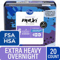 Maxi Overnight Extra Heavy Flow Pads Size5