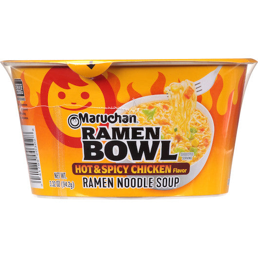 Maruchan Instant Hot & Spicy Chicken Ramen Noodle Soup