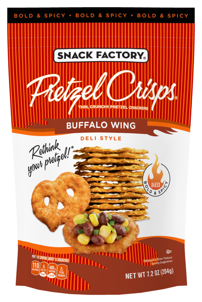 Snack Factory Pretzel Crisps Buffalo Wings