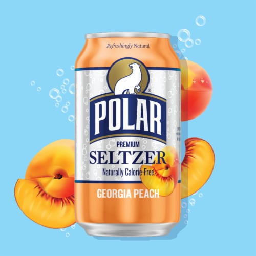 Polar Seltzer Water Peach