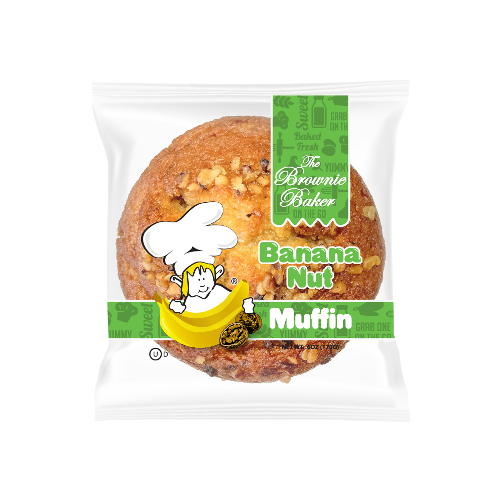 Baker's Source Banana Nut Muffin - 4.25 oz
