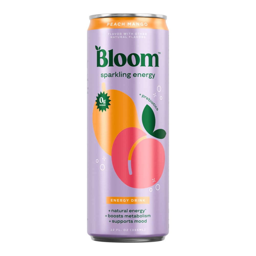 Bloom Sparkling Energy Peach Mango
