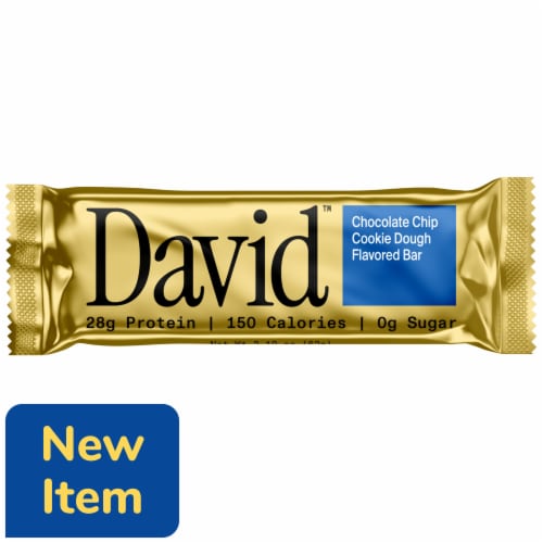 David Chclt Chip Cookie Dough Bar - 1 bar