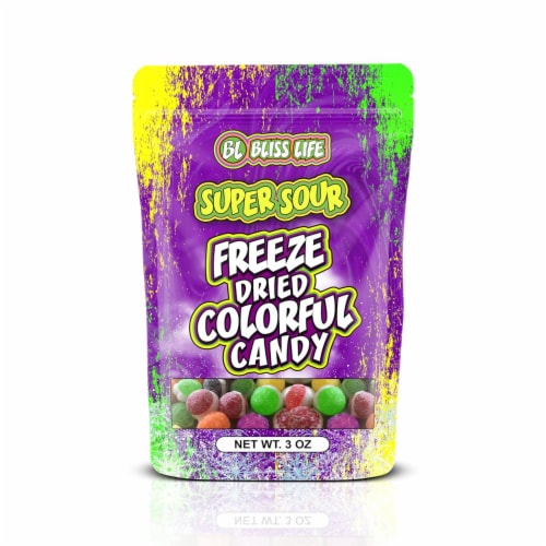 Freeze Dried Colorful Candy Super Sour