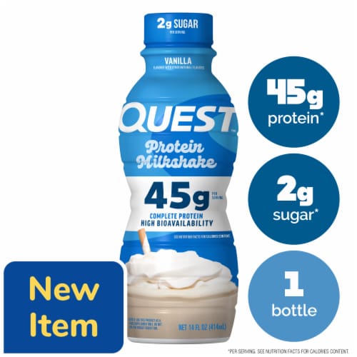 Quest Complete Protein Shake Vanilla - 14 fl oz