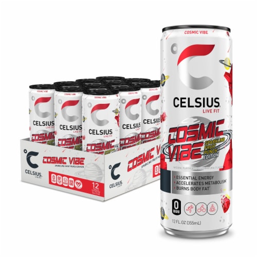 Celsius Cosmic Vibe Sparkling Fruit Punch