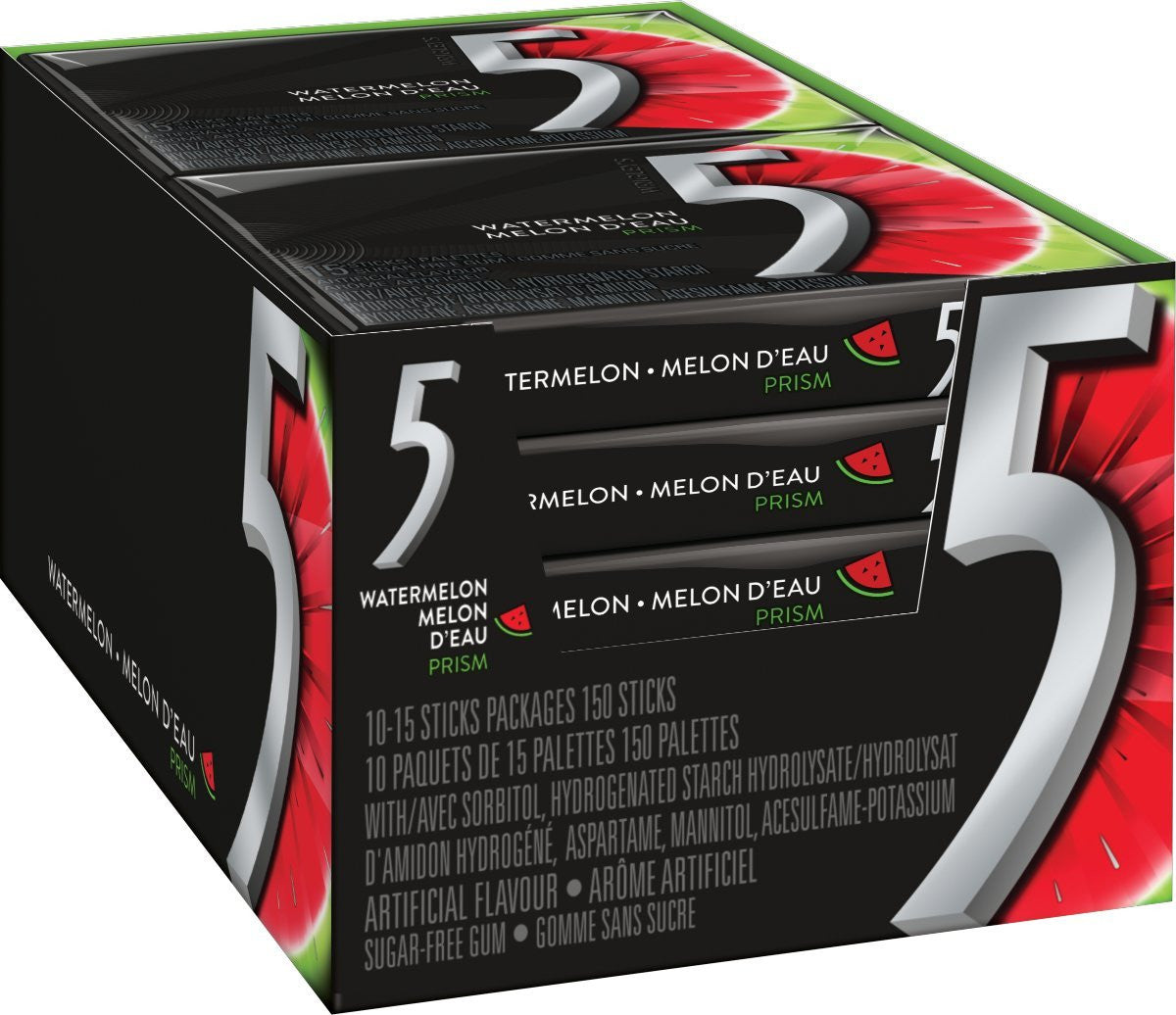 Wrigley's 5 Prism:Electric Watermelon