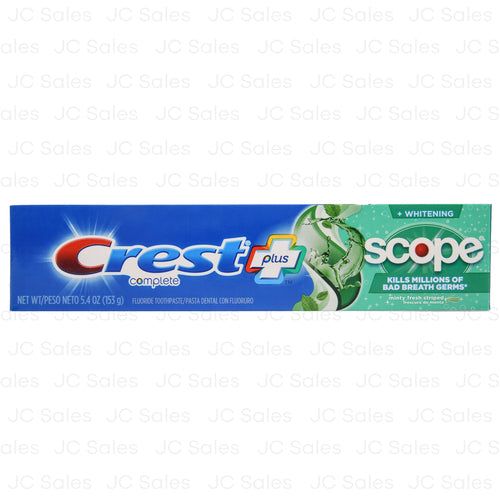 CREST COMPLETE+ WHITENING W/SCOPE 5.4 OZ