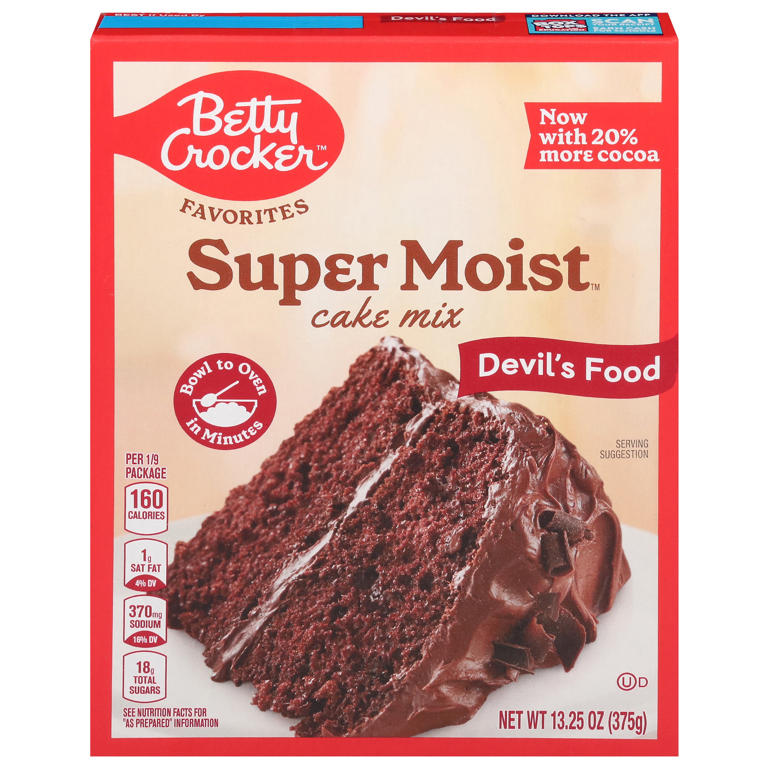 Betty Crocker Super Moist Devil's Food
