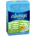 Always Maxi Pads Long Super with Flexi-Wings - 32 Count