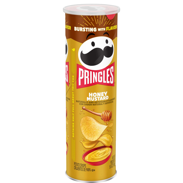 Pringles Hot Honey Potato Crisps - 5.5 oz Can