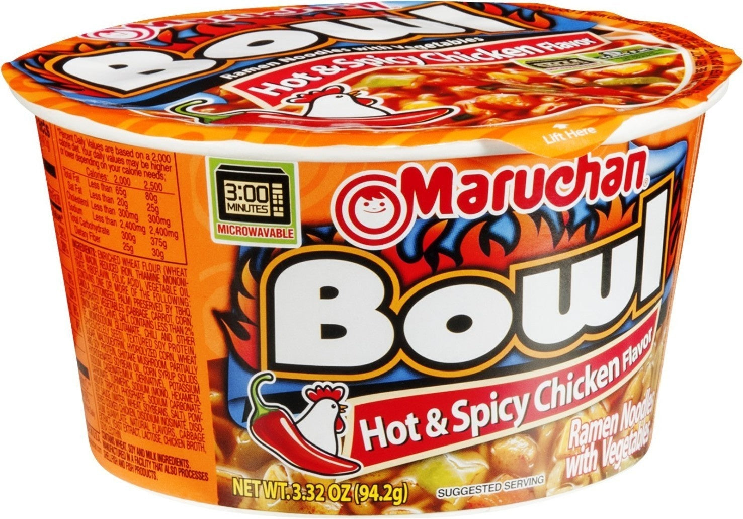 Maruchan Bowl Hot and Spicy Chicken