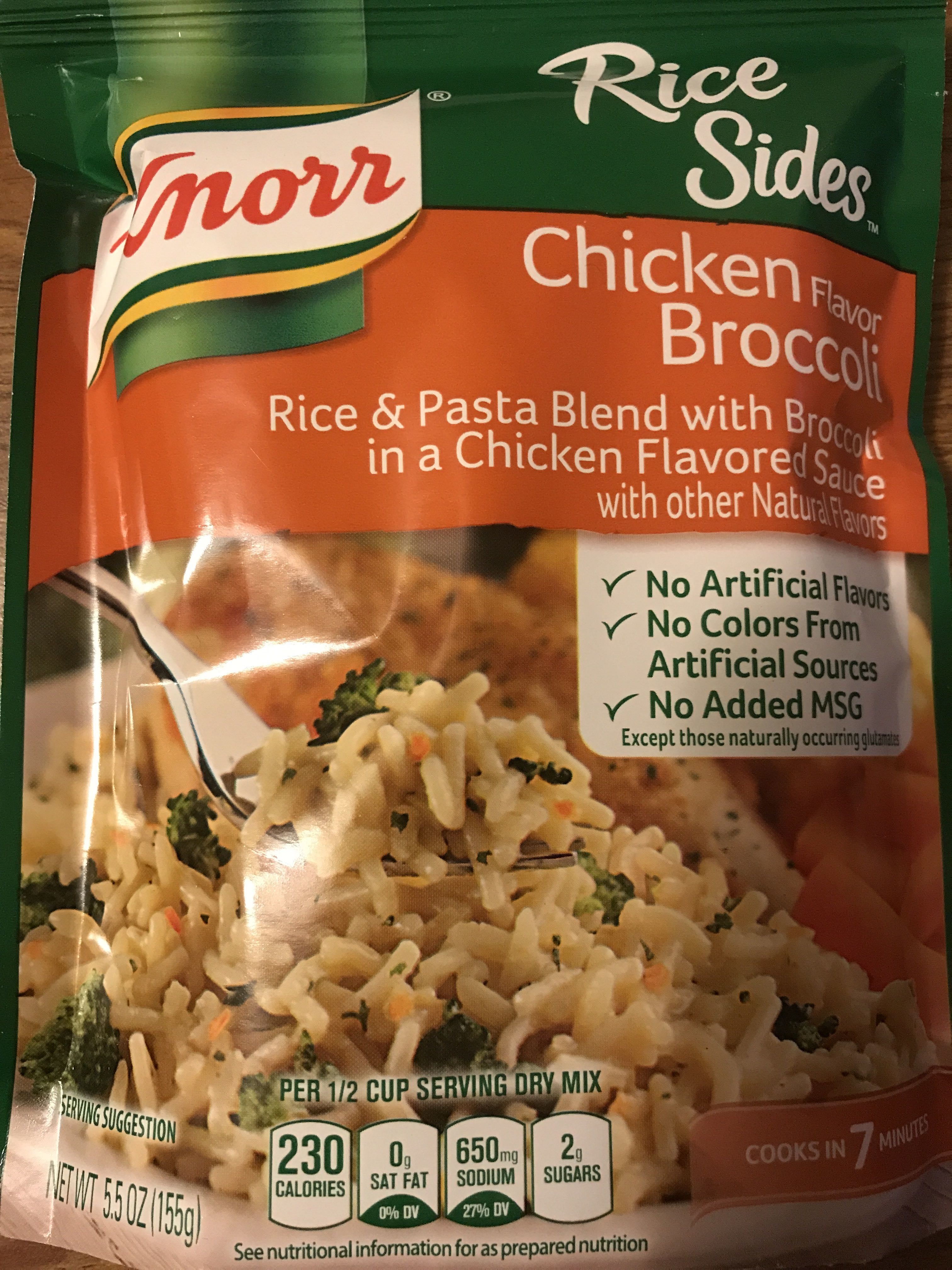 Knorr Rice Sides Chicken Broccoli