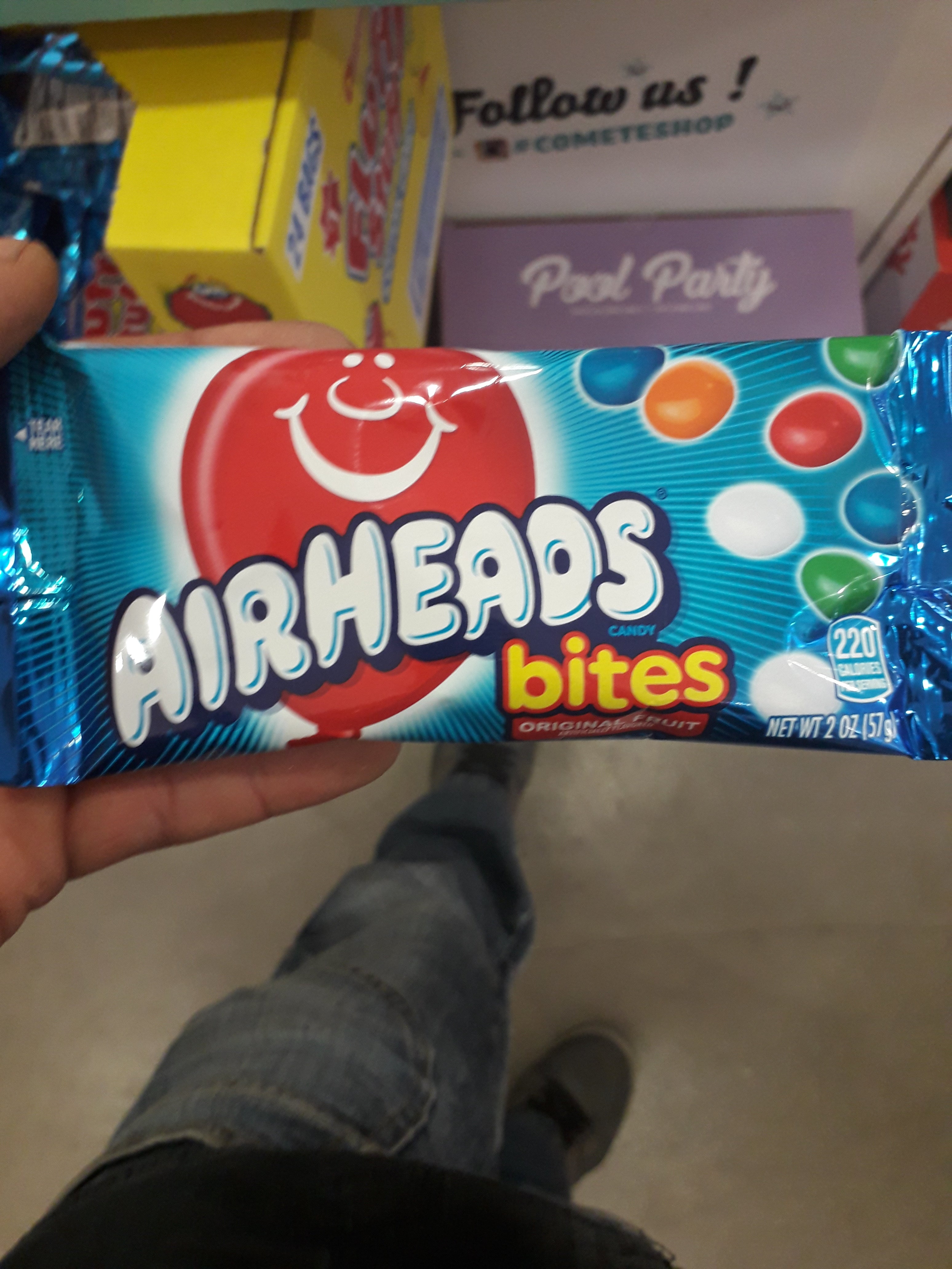 Airheads Bites Original Fruit Candy - 6 oz Bag