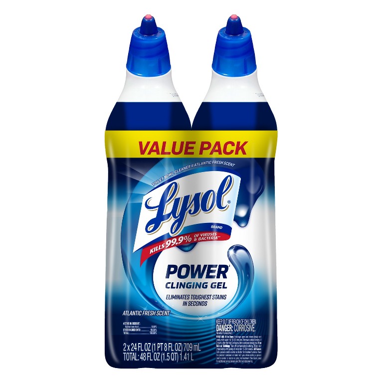 Lysol Cling Gel Toilet Bowl Cleaner Country Scent - 24 oz