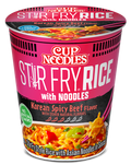 Cup Noodles Stir Fry Rice Korean Spicy Beef