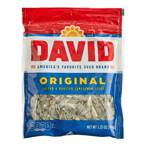 David Roasted & Salted Sunflower Seeds - 5.25 oz