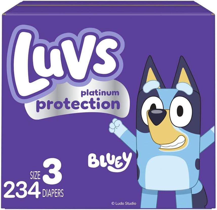 Luvs Bluey Size 3
