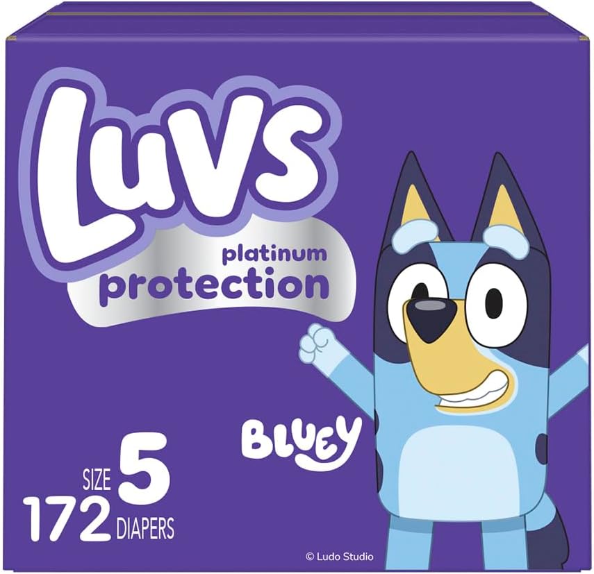 Luvs Bluey Size 5