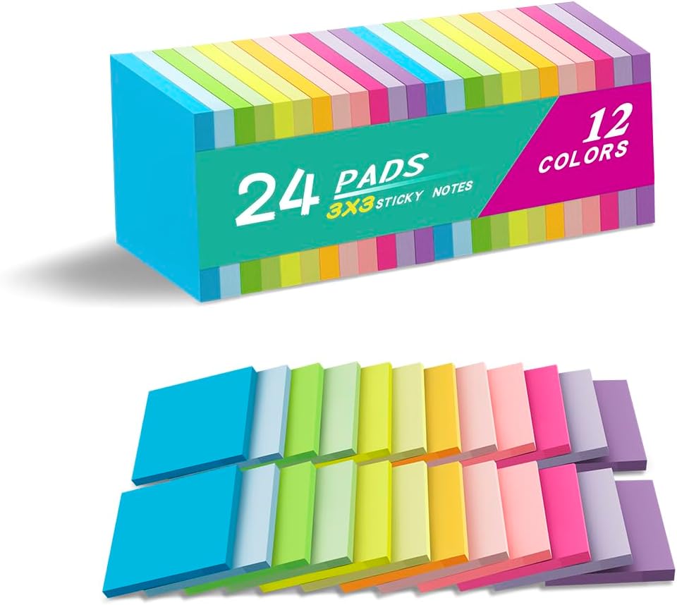 Stick on Notes 4 pack