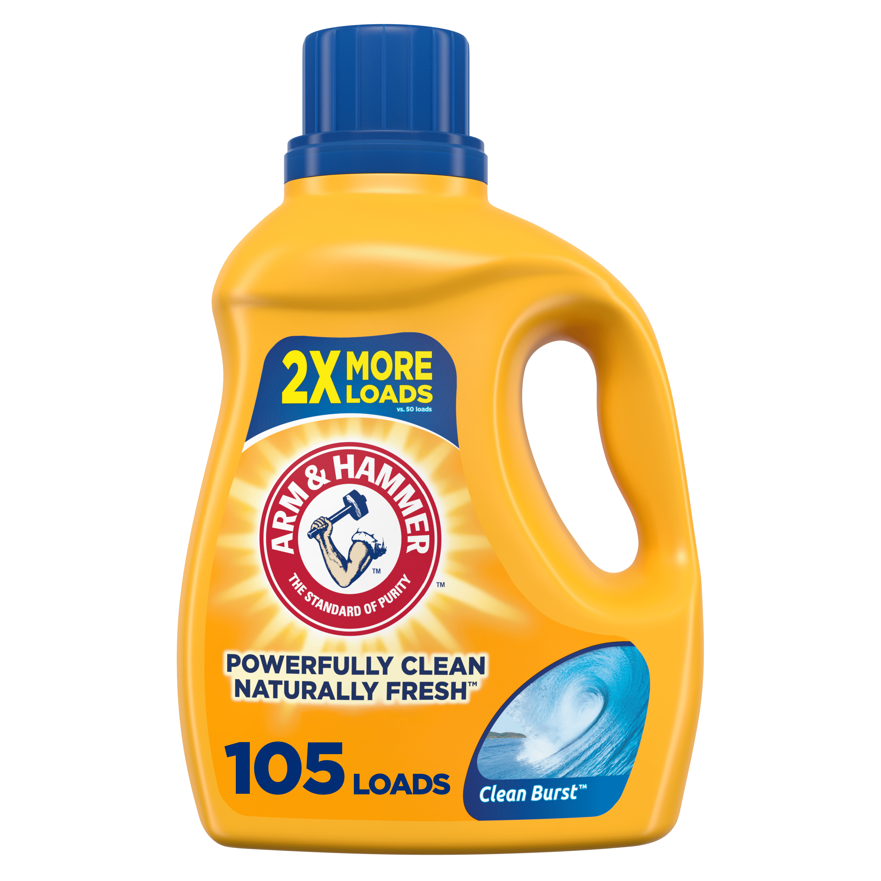 Arm & Hammer Clean Burst Liquid Laundry Detergent - 45.5 fl oz