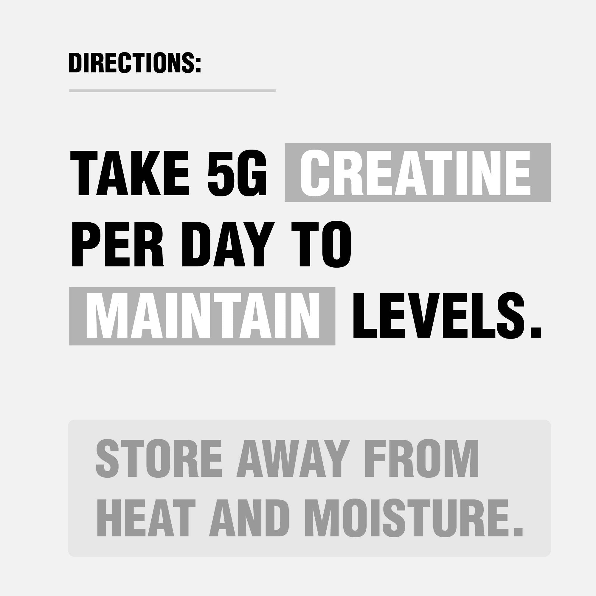 Creatine Monohydrate Powder Unflavored - 17.6 oz (500g)
