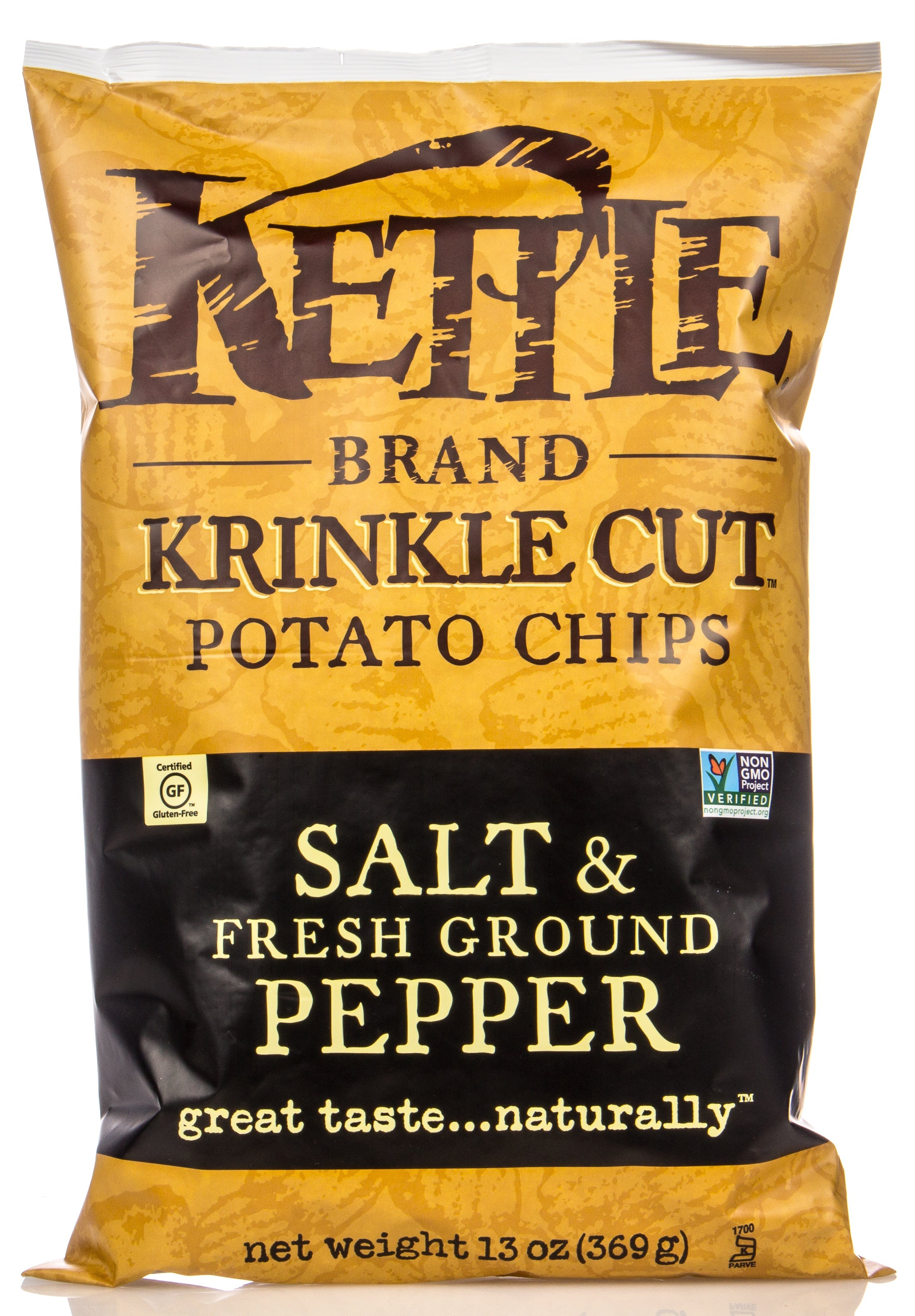 Kettle Brand Krinkle Cut:Salt & Fresh Ground Pepper