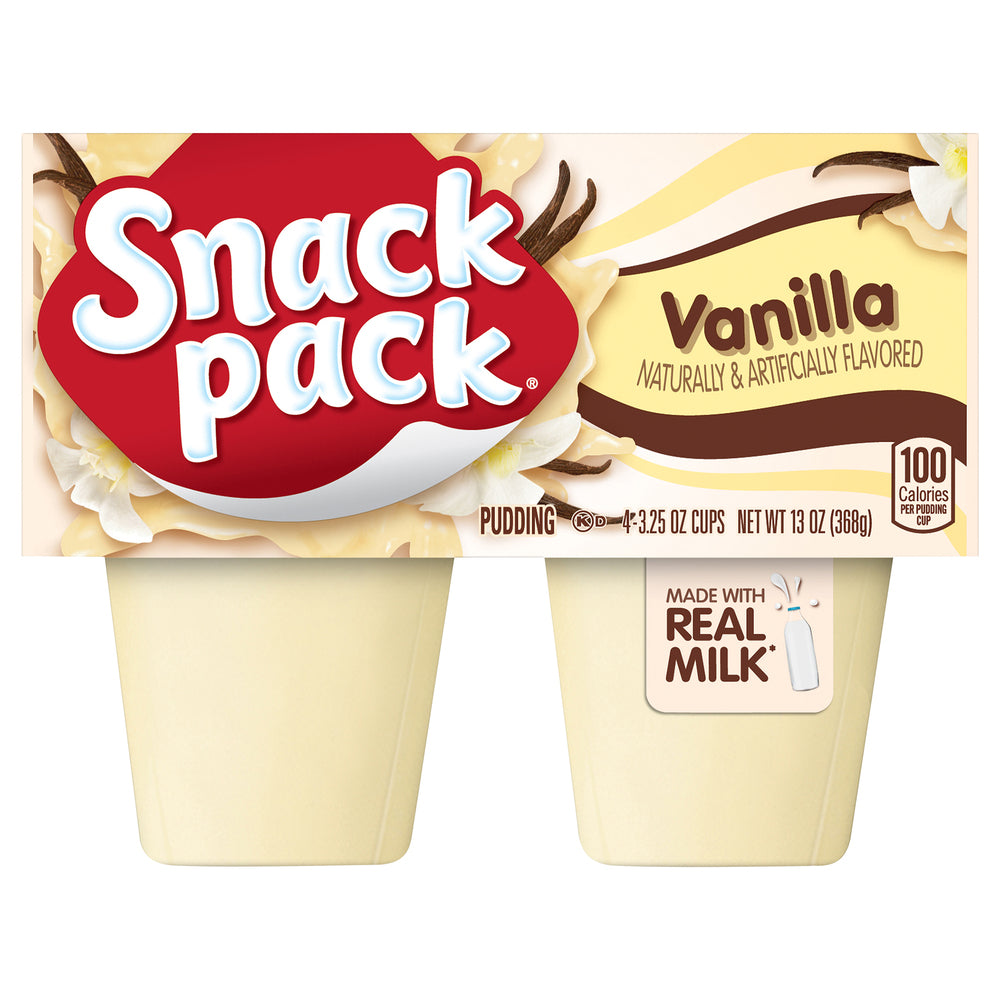 Snack Pack Pudding - Vanilla