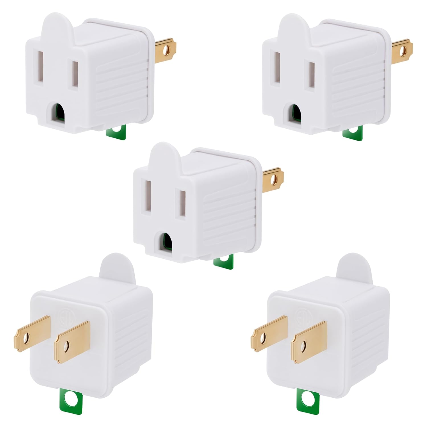 Polarized Grounding Adapter