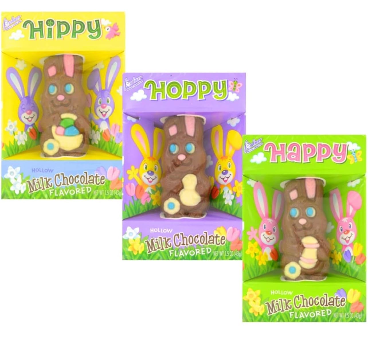 Hippy Milk Chocolate Bunny