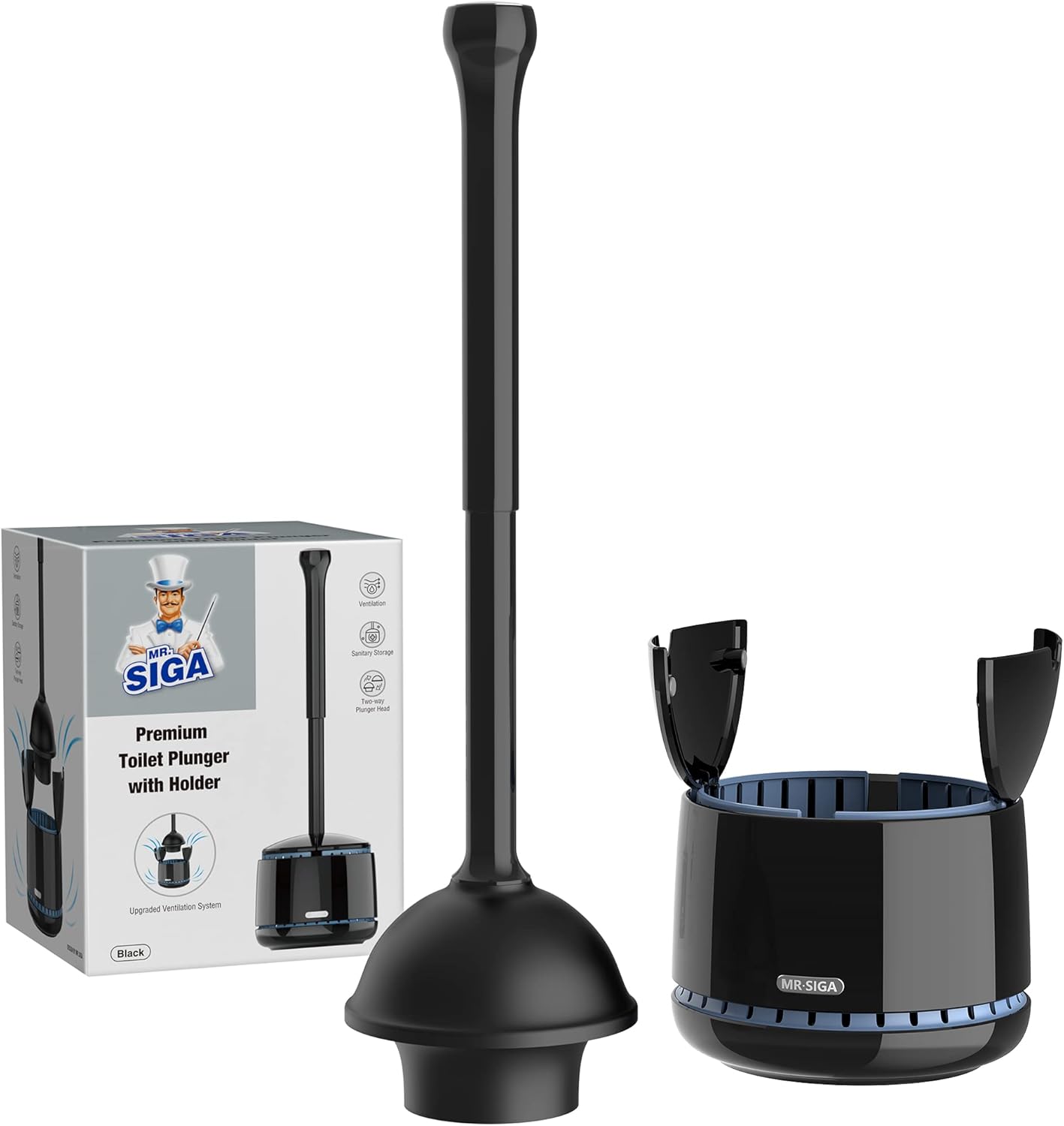 Toilet Double Plunger