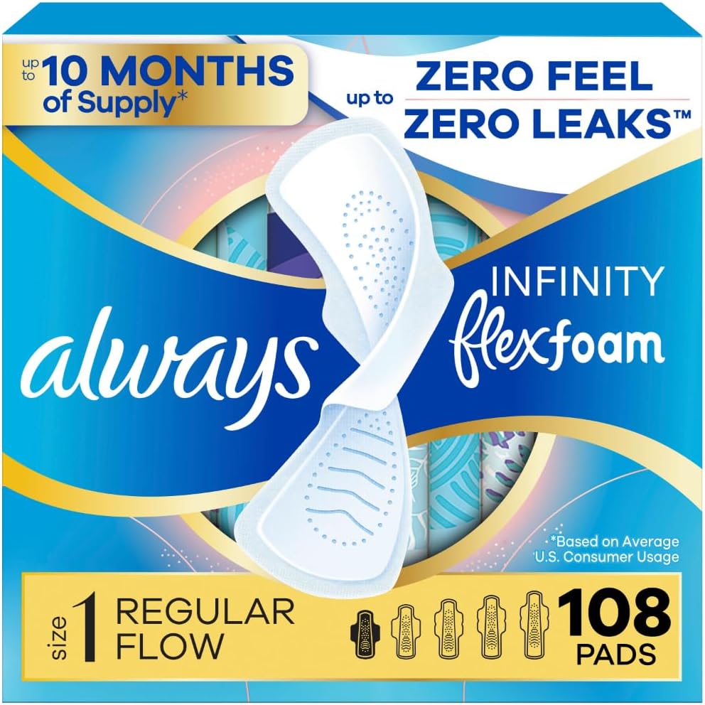 Always Ultra Thin Size 1 Regular Pads - 22 Count