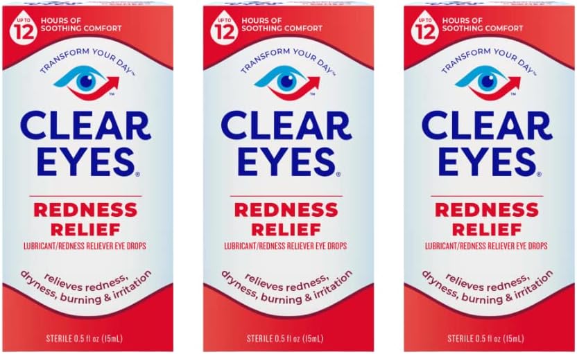 Clear Eyes Eye Drops Maximum Redness Relief - Single Pack