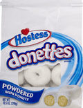 Hostess Donettes Mini Donuts - Powdered, 10 Oz