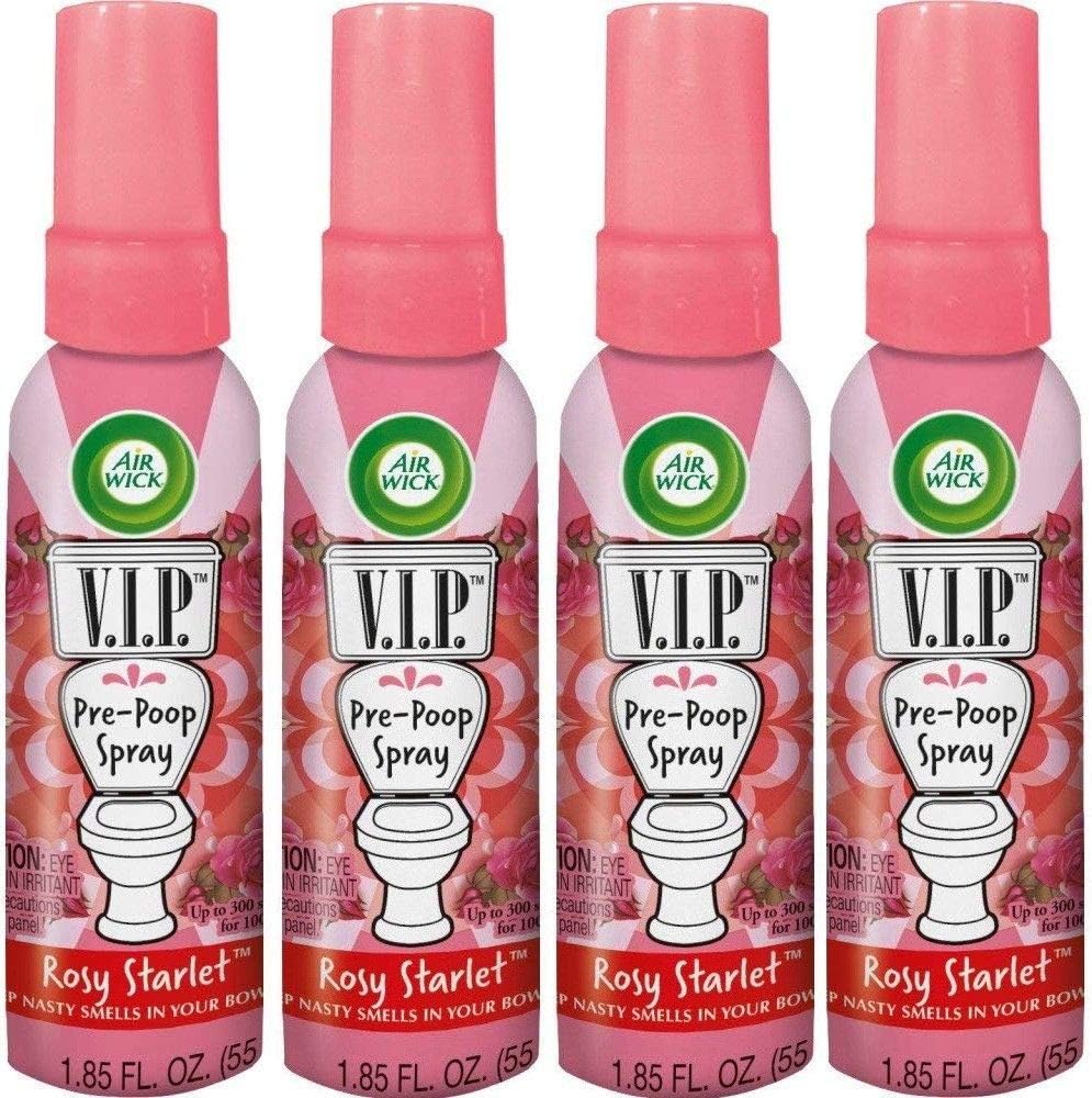 Air Wick V.I.P. Pre-Poop Toilet Spray Mint Jet Setter - 1.85 fl oz