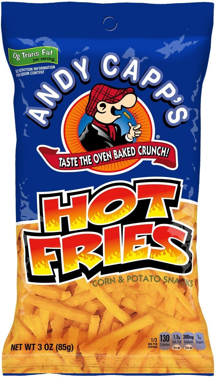 Andy Capp's Hot Fries - 3 oz Bag