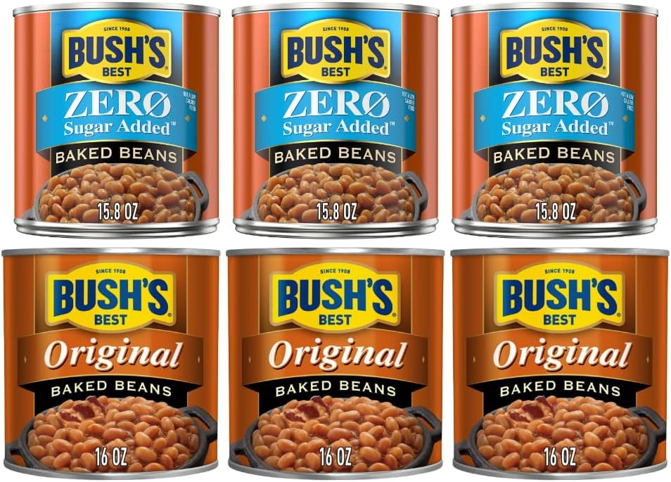 Original Baked Beans with Molasses, Pork & Spices